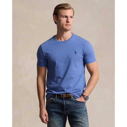 Polo Ralph Lauren - Custom Slim Fit Jersey Crewneck T-Shirt - Faded Royal Heather