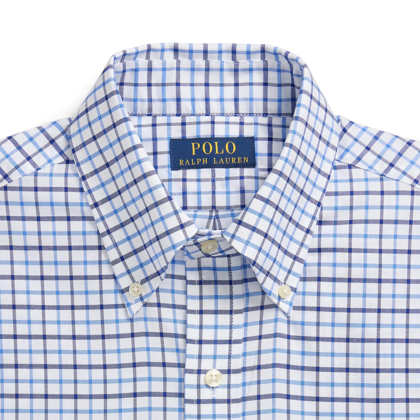 Polo Ralph Lauren - Cotton Business Shirt - Check - Blue & White