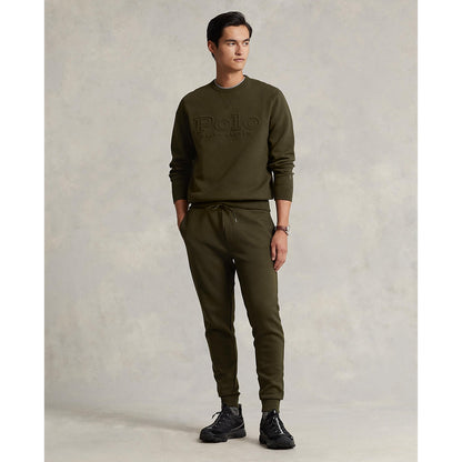 Polo Ralph Lauren - Logo-Embossed Double Knit Sweatshirt - Company Olive