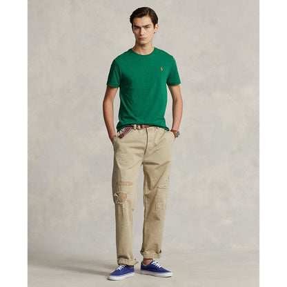 Polo Ralph Lauren - Custom Fit Jersey Crewneck T-Shirt - Bright Green