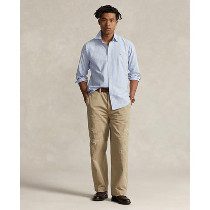 Polo Ralph Lauren - Oxford Shirt - Stripe - Blue, Yellow & White