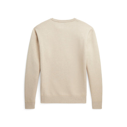 Polo Ralph Lauren - Double-Knit Crew Neck Sweatshirt - Sand Heather