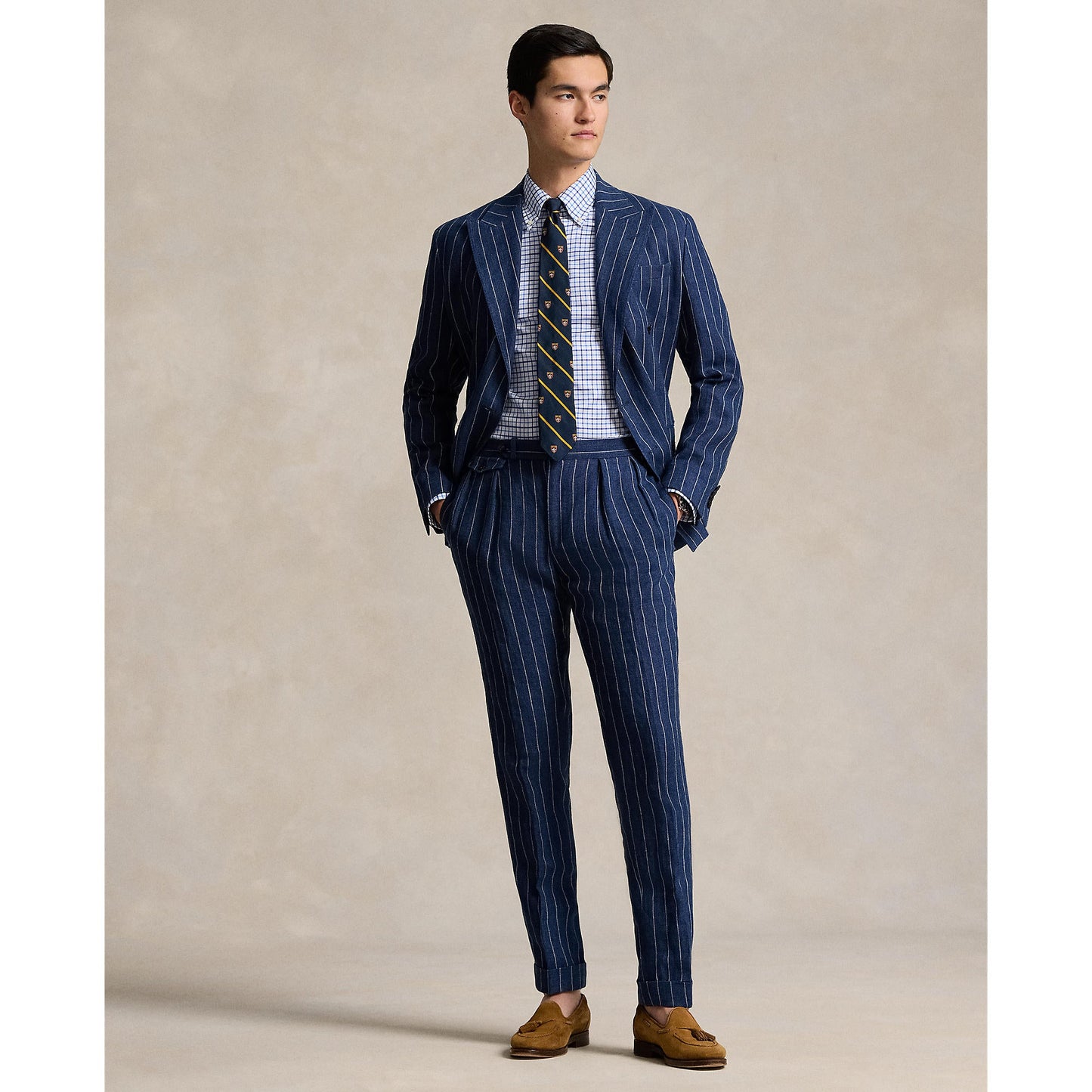Polo Ralph Lauren - Cotton Business Shirt - Check - Blue & White