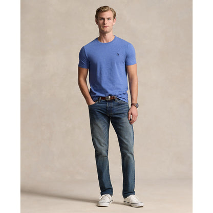 Polo Ralph Lauren - Custom Slim Fit Jersey Crewneck T-Shirt - Faded Royal Heather