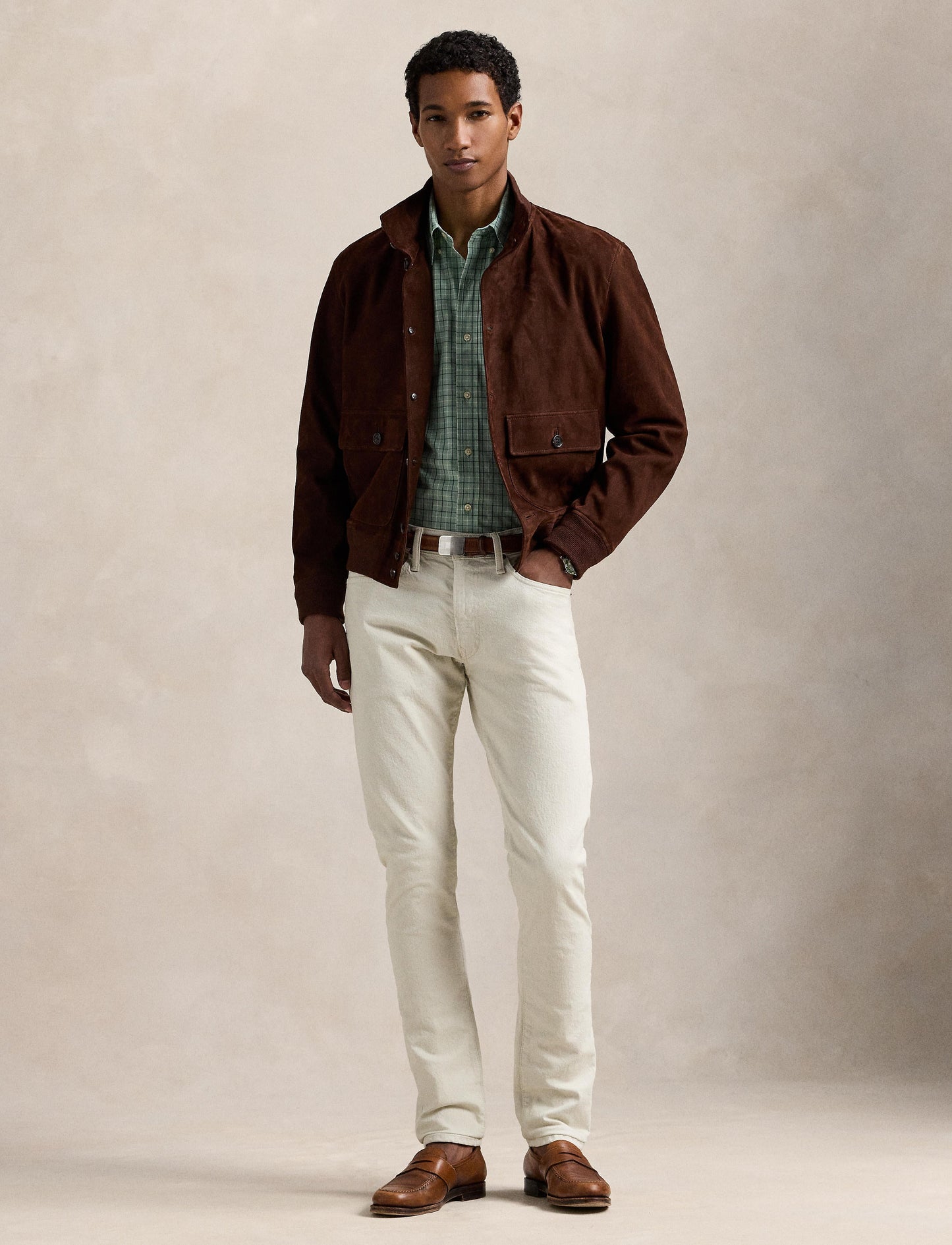 Polo Ralph Lauren - Poplin Stretch Shirt - Check - Green & Blue
