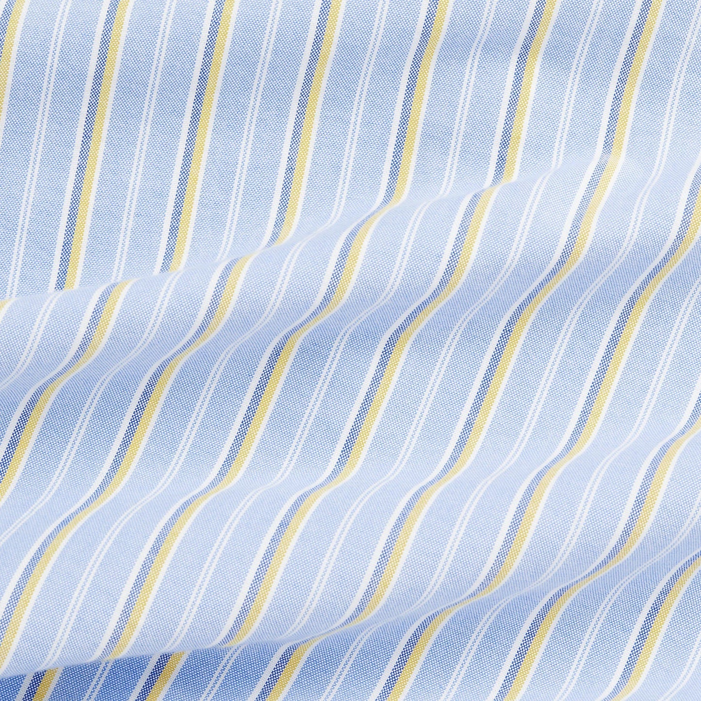Polo Ralph Lauren - Oxford Shirt - Stripe - Blue, Yellow & White