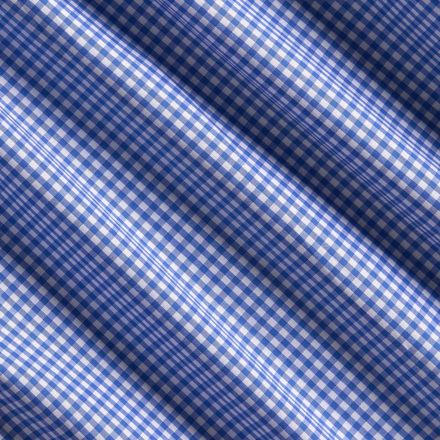 Polo Ralph Lauren - Poplin Stretch Shirt - Gingham - Big & Tall Sizes - Blue & White