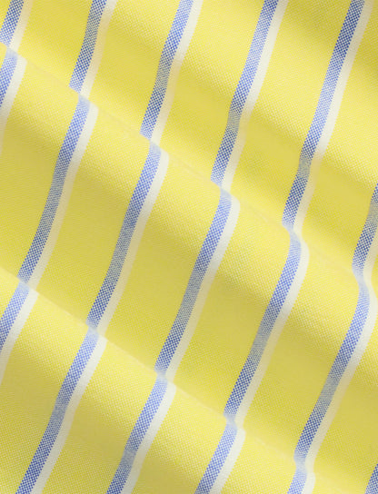 Polo Ralph Lauren - Oxford Shirt - Stripe - Yellow, Blue, White