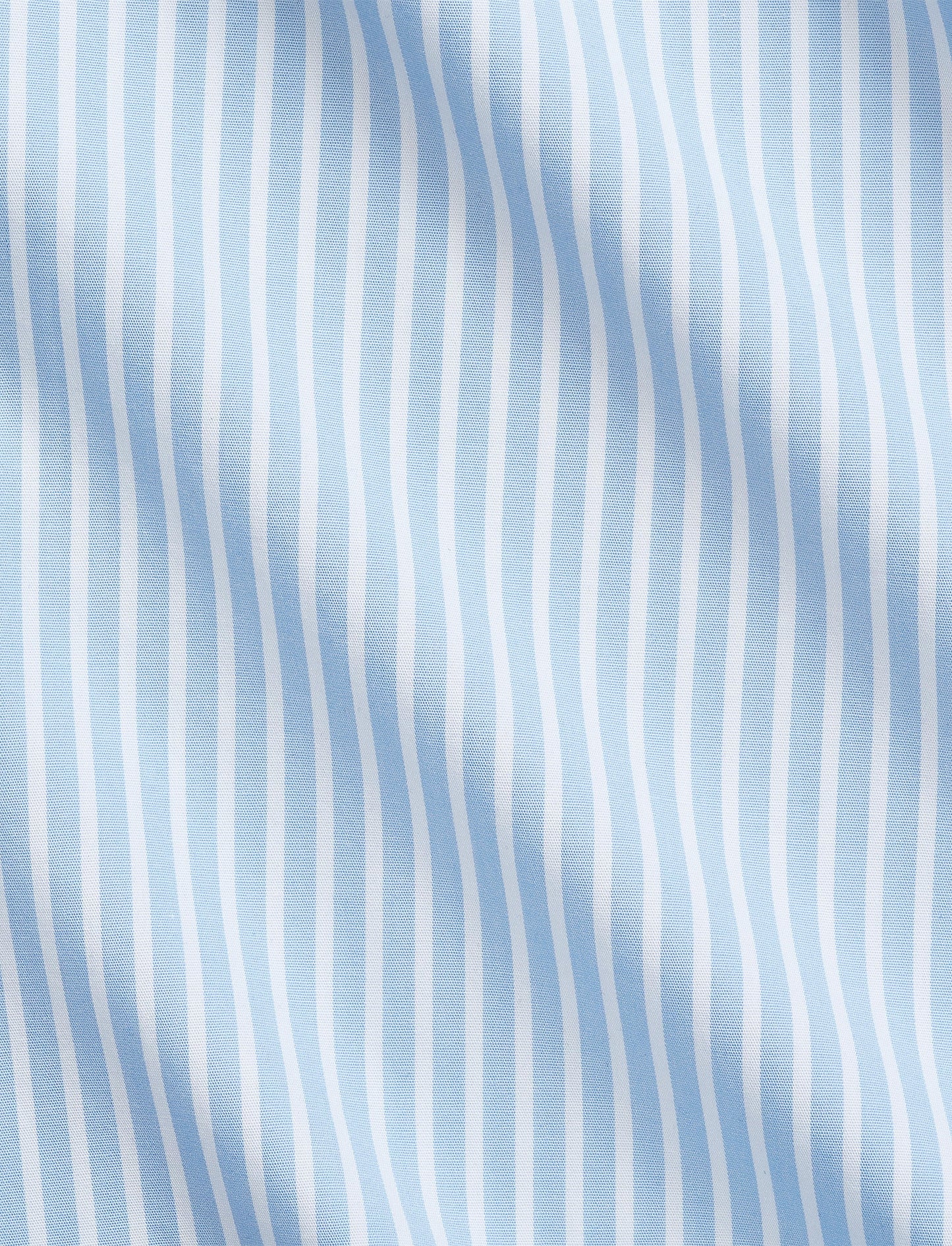 Polo Ralph Lauren - Poplin Stretch Shirt - Stripe - Blue & White