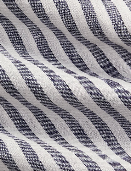 Polo Ralph Lauren - Linen Shirt - also in Big & Tall - Navy White