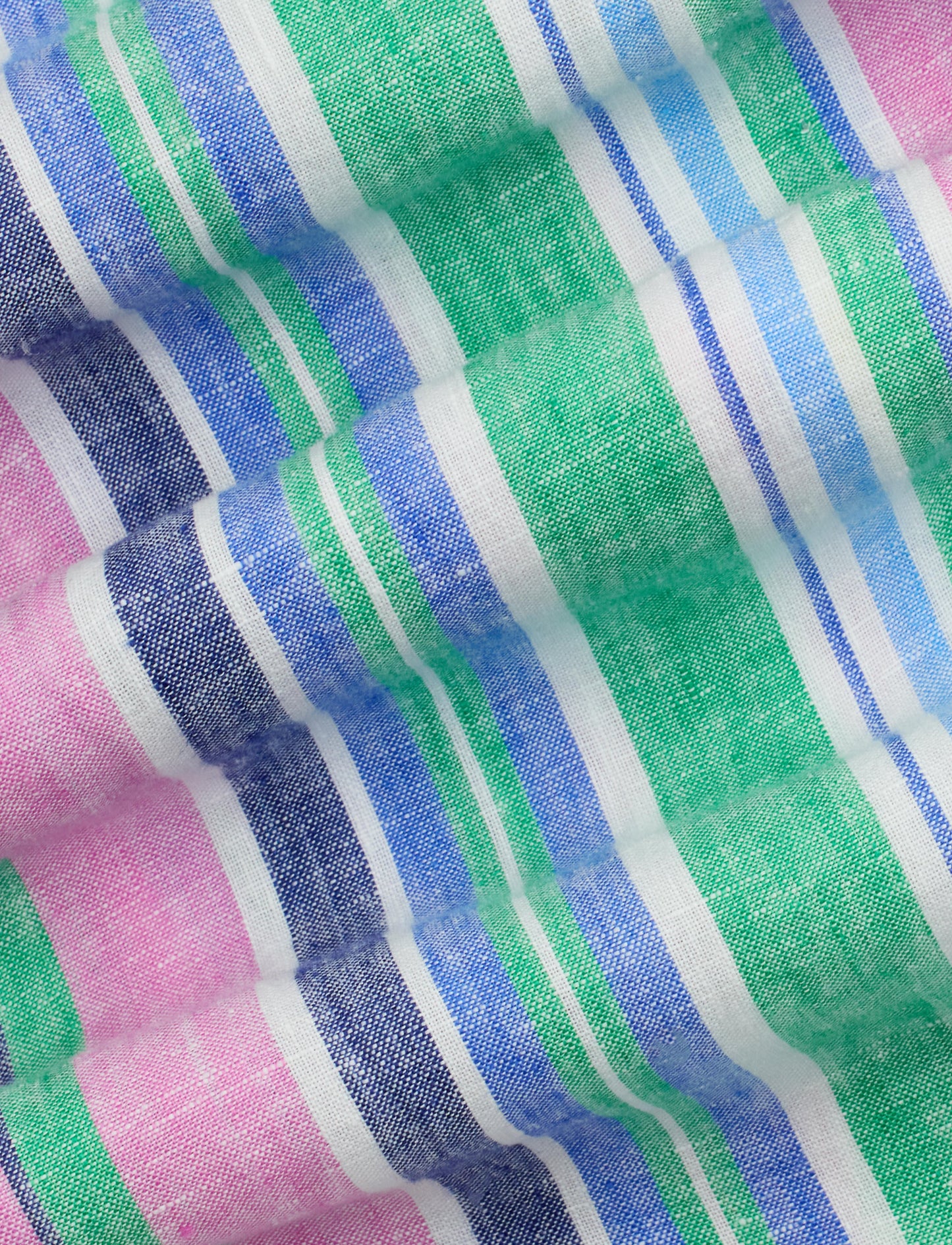 Polo Ralph Lauren - Linen Shirt - Big & Tall - Green Pink Multi