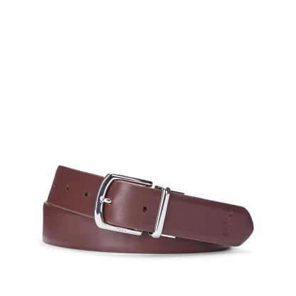 Polo Ralph Lauren - Reversible Leather Belt - Cognac/Burgundy
