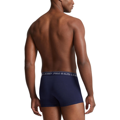 Polo Ralph Lauren - Classic Stretch Cotton Trunk - 3 Pack - Navy/Blue/Light Blue