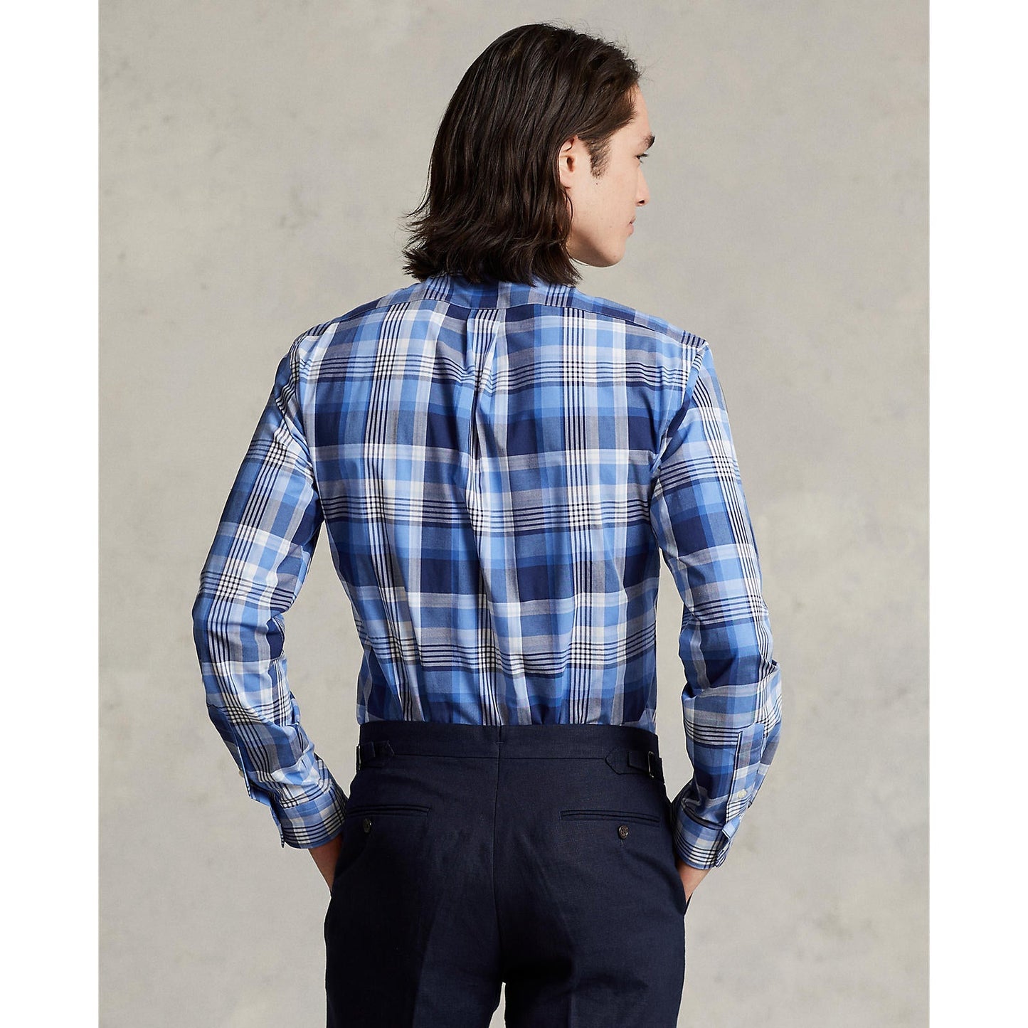 Polo Ralph Lauren - Poplin Stretch Shirt - Check - Blue
