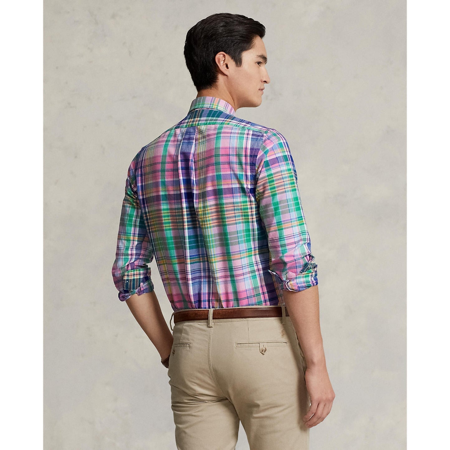 Polo Ralph Lauren - Oxford Shirt - Check - Pink/Green Multi