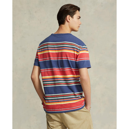 Polo Ralph Lauren - Classic Fit Striped - T-Shirt - Navy Multi
