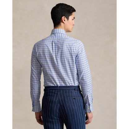 Polo Ralph Lauren - Cotton Business Shirt - Check - Blue & White