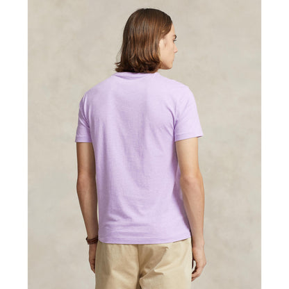 Polo Ralph Lauren - Custom Slim Fit Jersey Crewneck T-Shirt - Pastel Purple Heather
