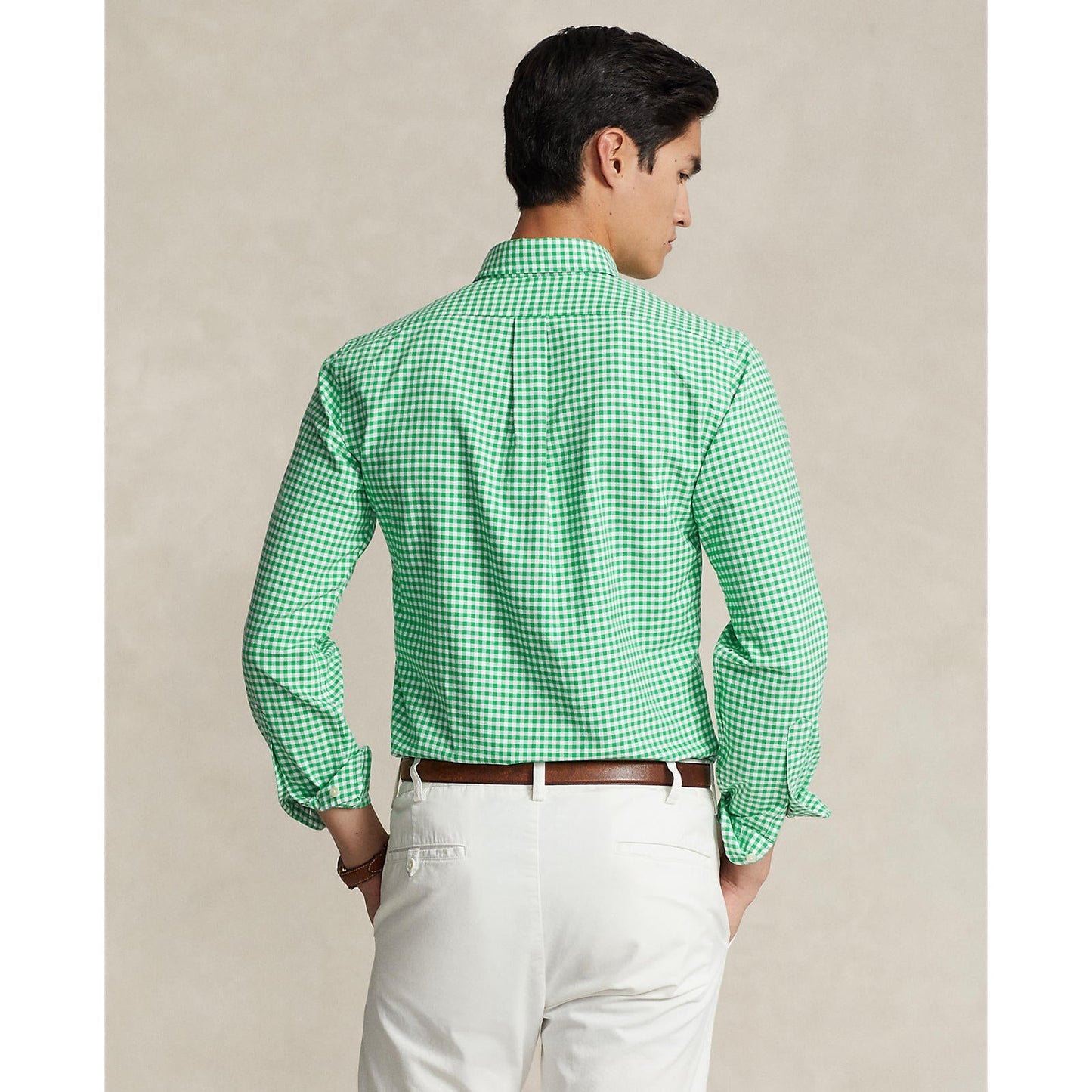 Polo Ralph Lauren - Oxford Shirt - Gingham - Emerald Green & White