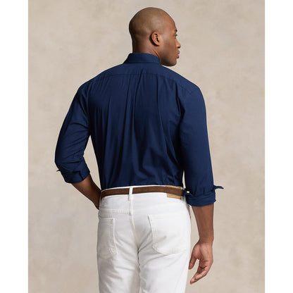 Polo Ralph Lauren - Poplin Stretch Shirt - Big & Tall Sizes - Newport Navy