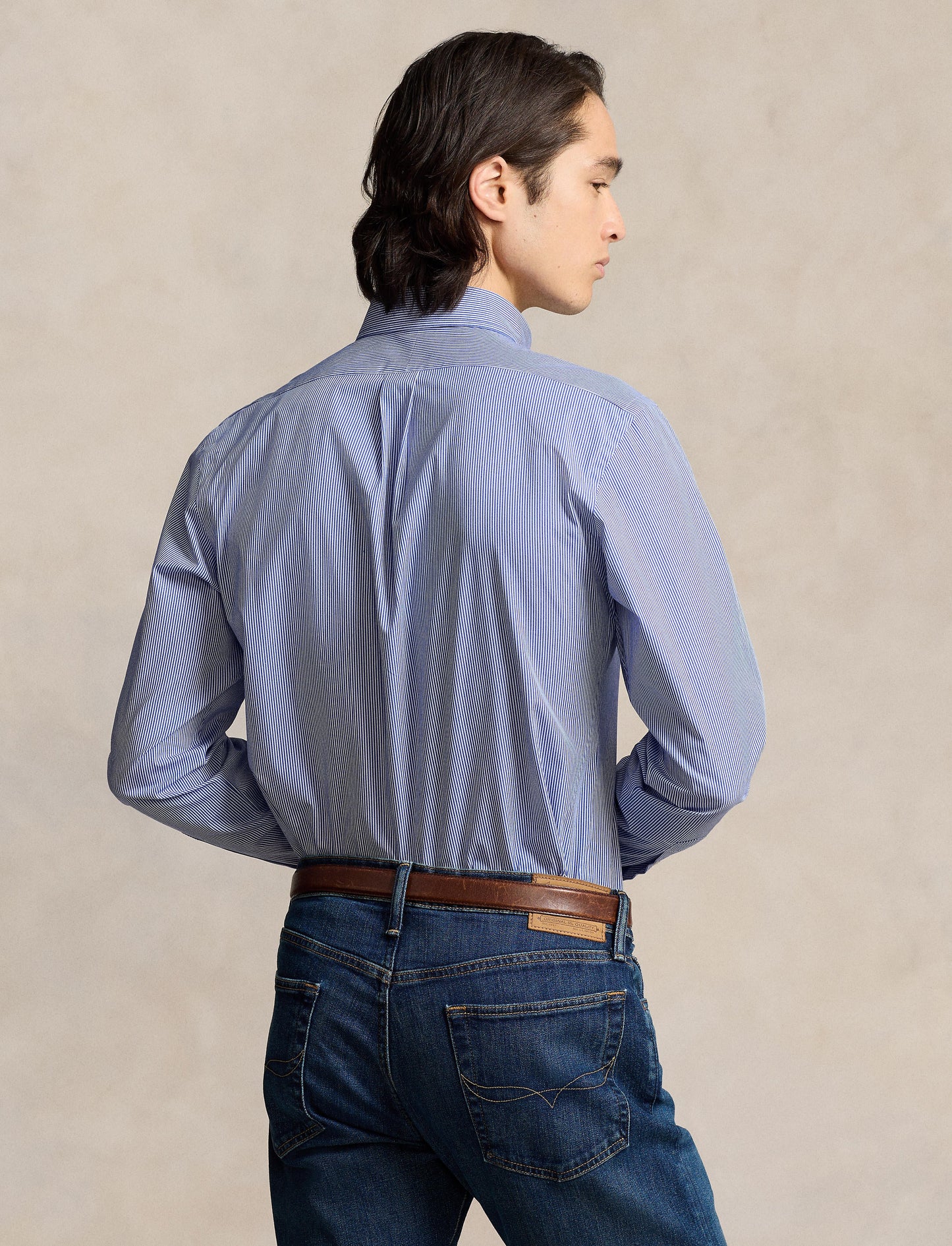 Polo Ralph Lauren - Poplin Shirt - Stripe - Blue & White