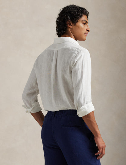 Polo Ralph Lauren - Linen Shirt - White