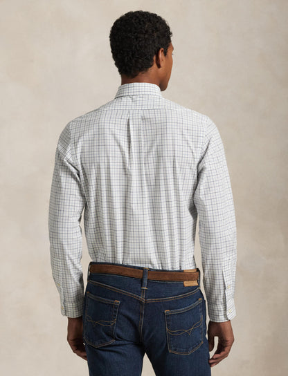 Polo Ralph Lauren - Poplin Stretch Shirt - Check - Blue Multi