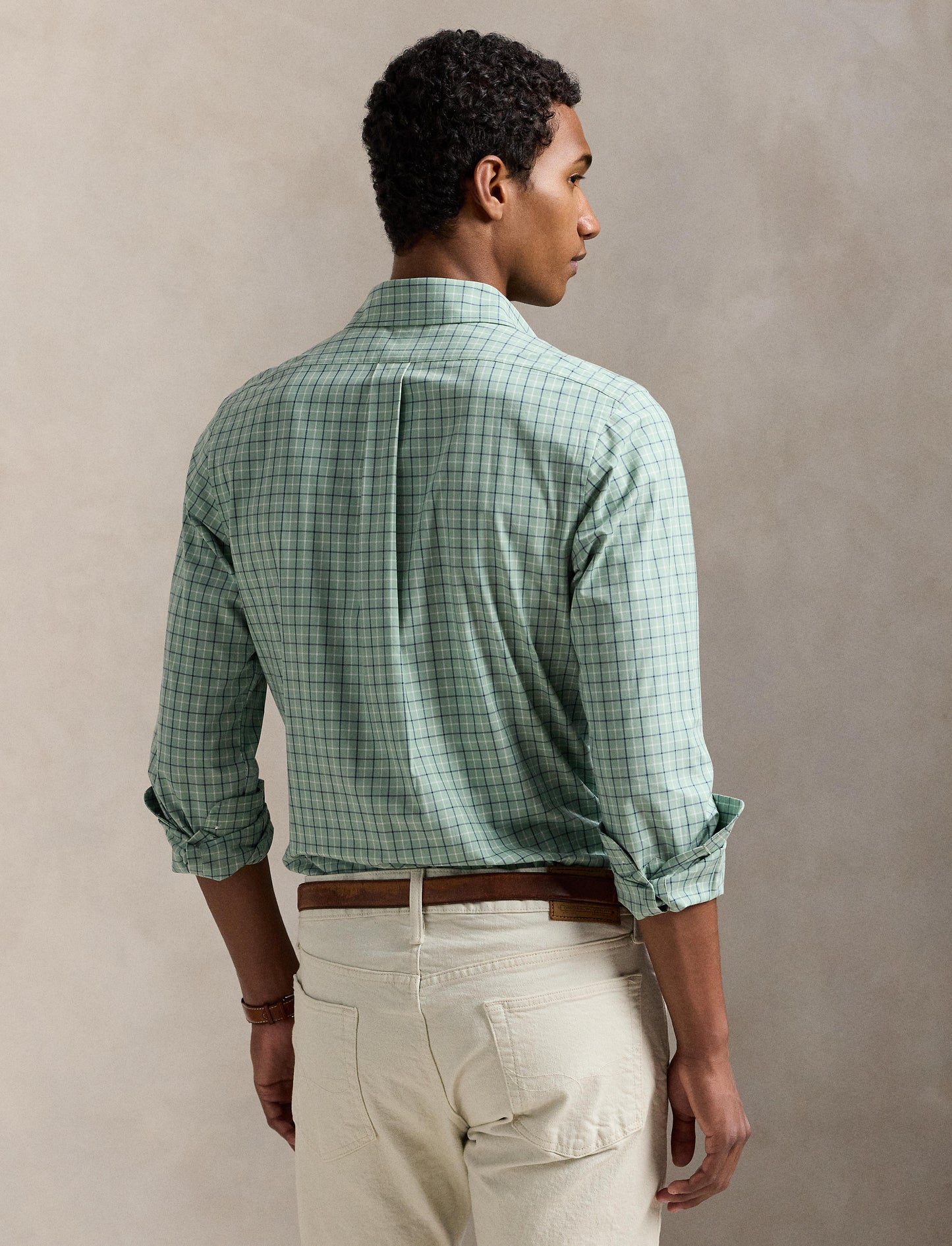 Polo Ralph Lauren - Poplin Stretch Shirt - Check - Green & Blue
