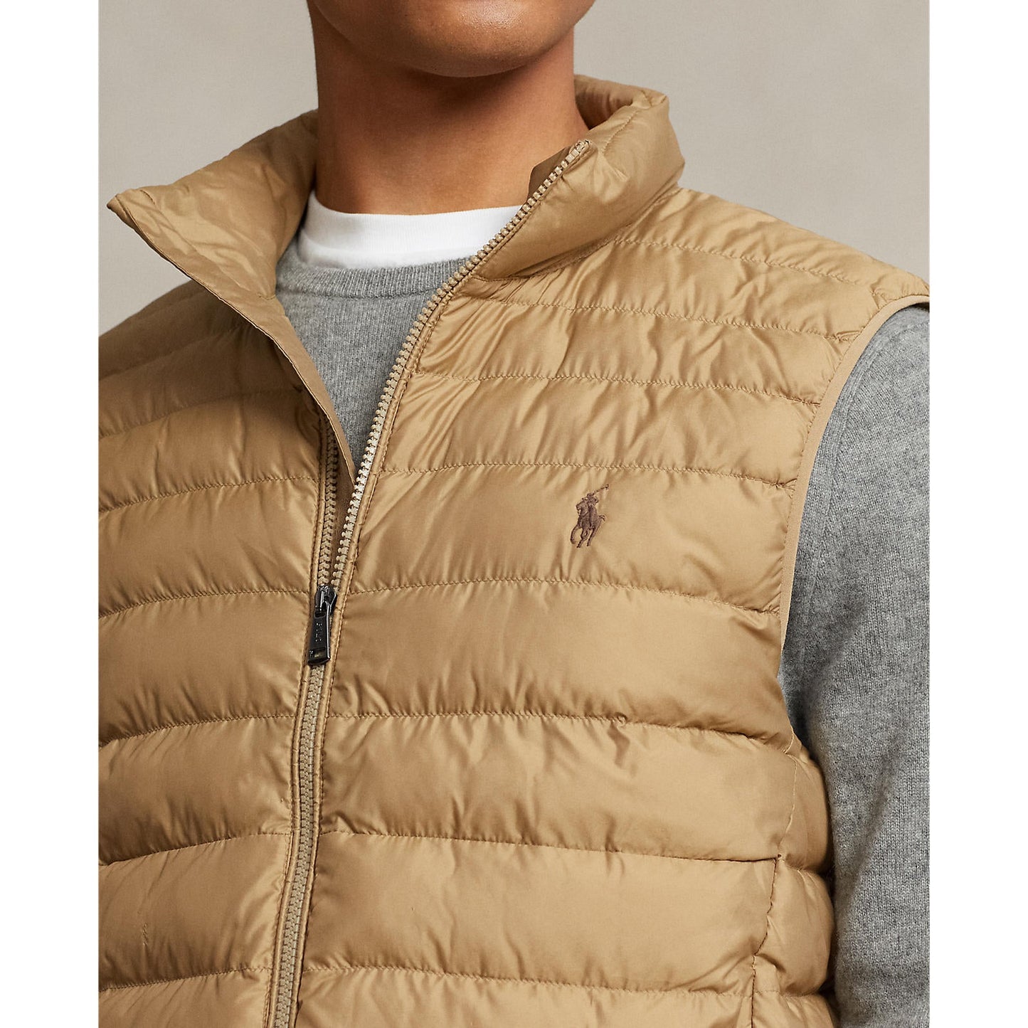 Polo Ralph Lauren - Packable Puffer Vest - Khaki