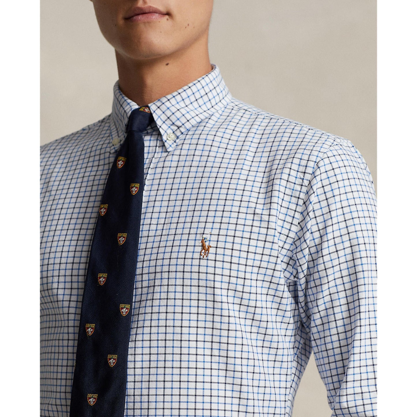 Polo Ralph Lauren - Oxford Shirt - Check - White/Blue Multi