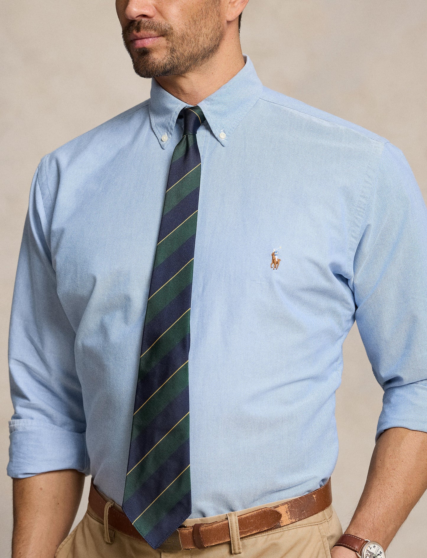 Polo Ralph Lauren - Oxford Shirt - Big & Tall Sizes - Blue