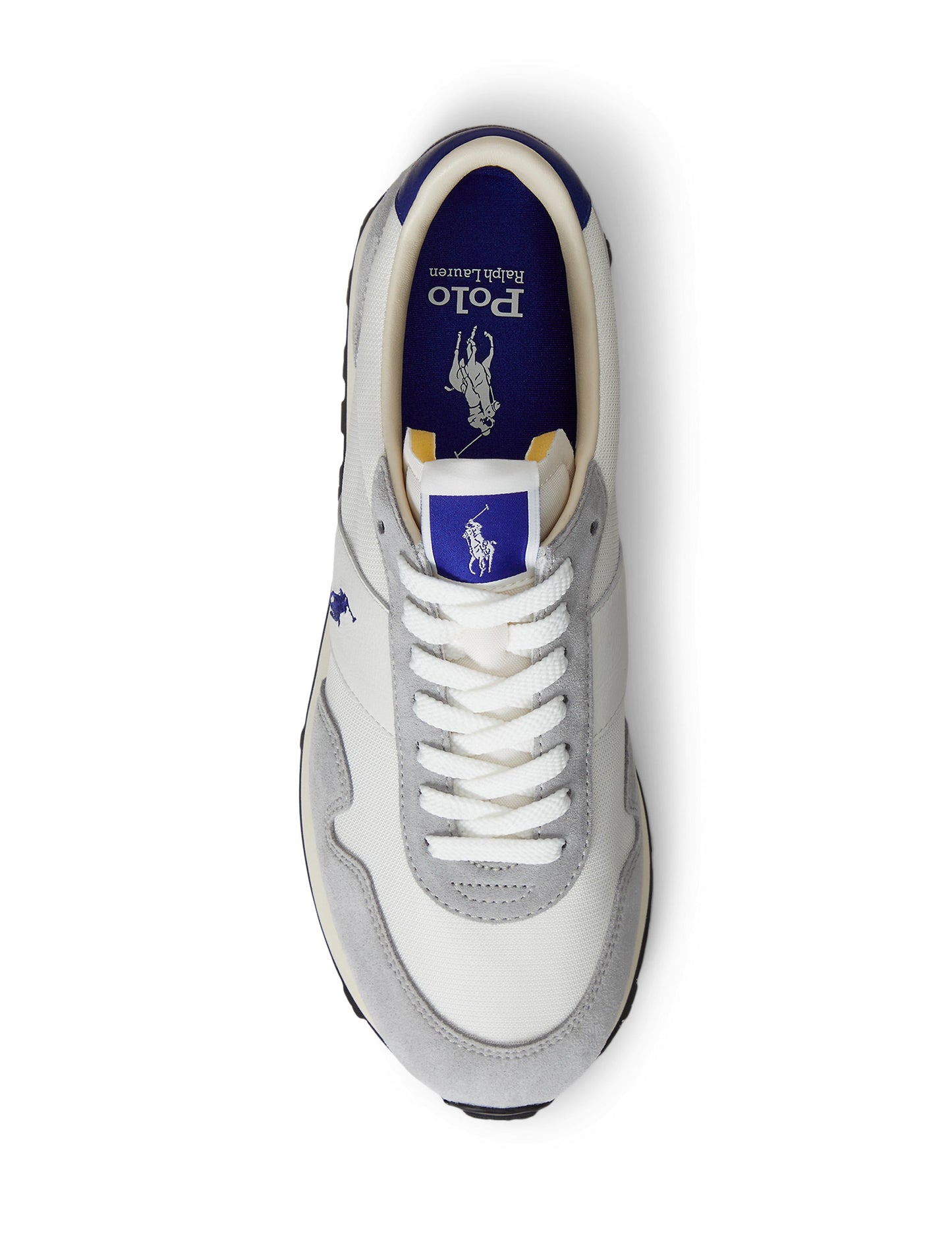 Polo Ralph Lauren - PRL Trail 125 Low Top Lace Mesh & Suede Sneaker - Grey