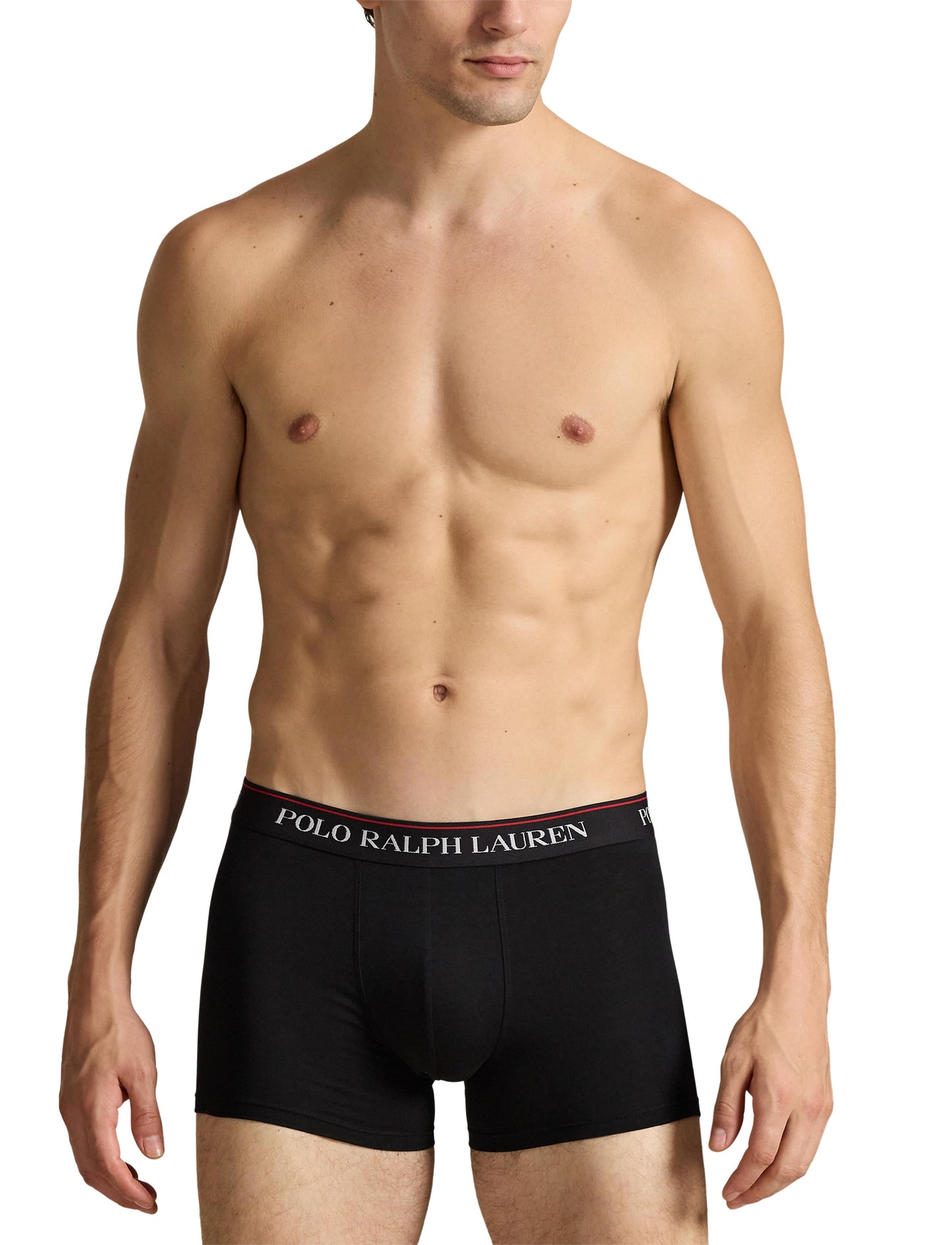 Polo Ralph Lauren -  3-Pack Stripe Trunks - Gift Box - Black White