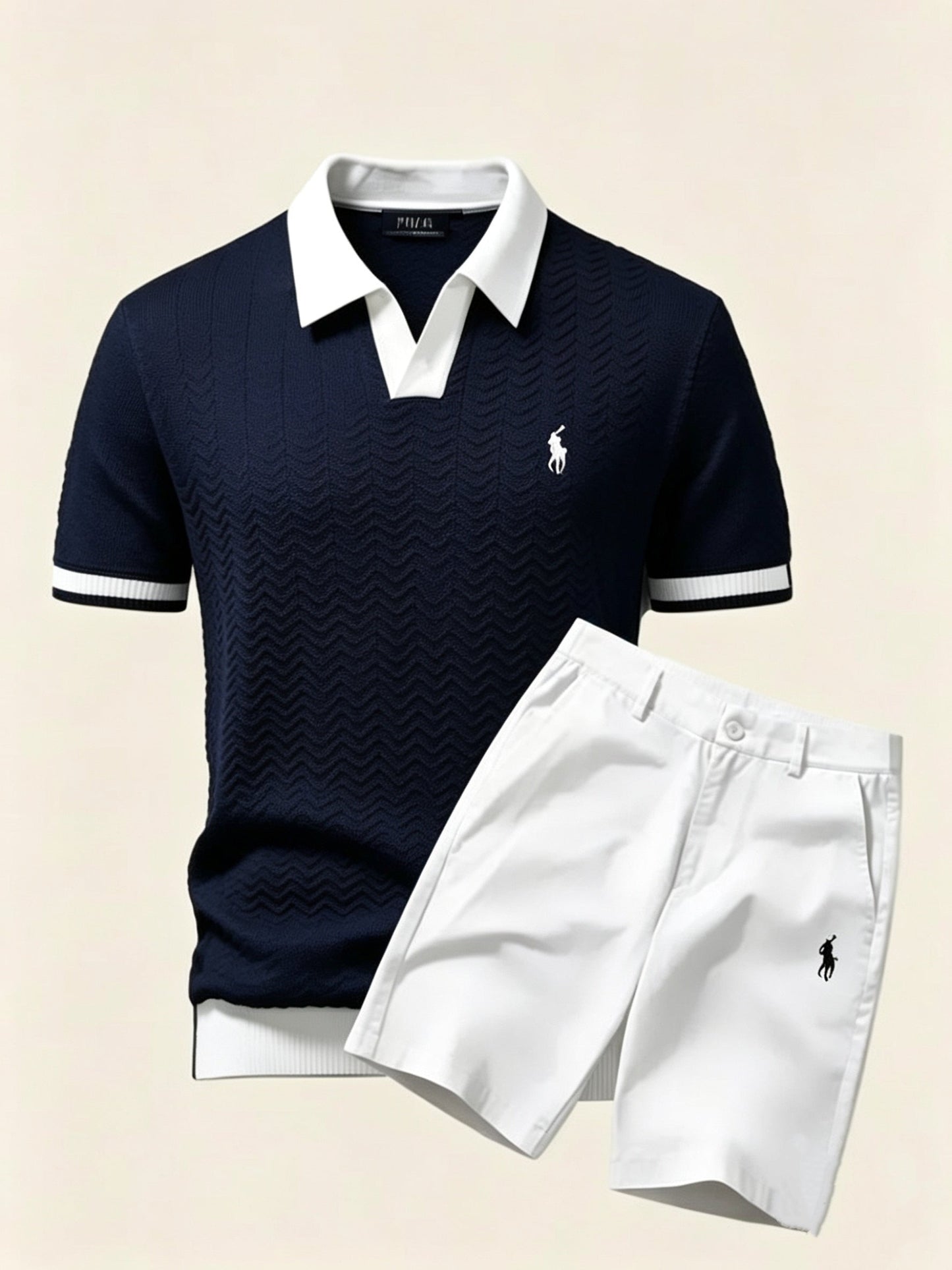 Ralph Lauren Old Money Polo Shirt + Shorts Set