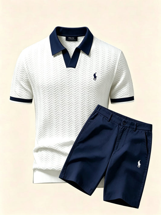 Ralph Lauren Old Money Polo Shirt + Shorts Set