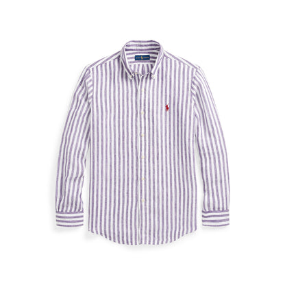 Polo Ralph Lauren - Linen Shirt - Stripe - Blue & White