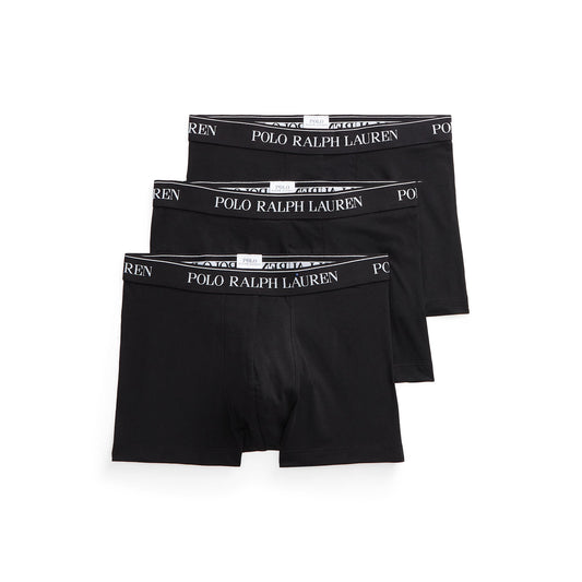 Polo Ralph Lauren - Classic Stretch Cotton Trunk - 3 Pack - Black