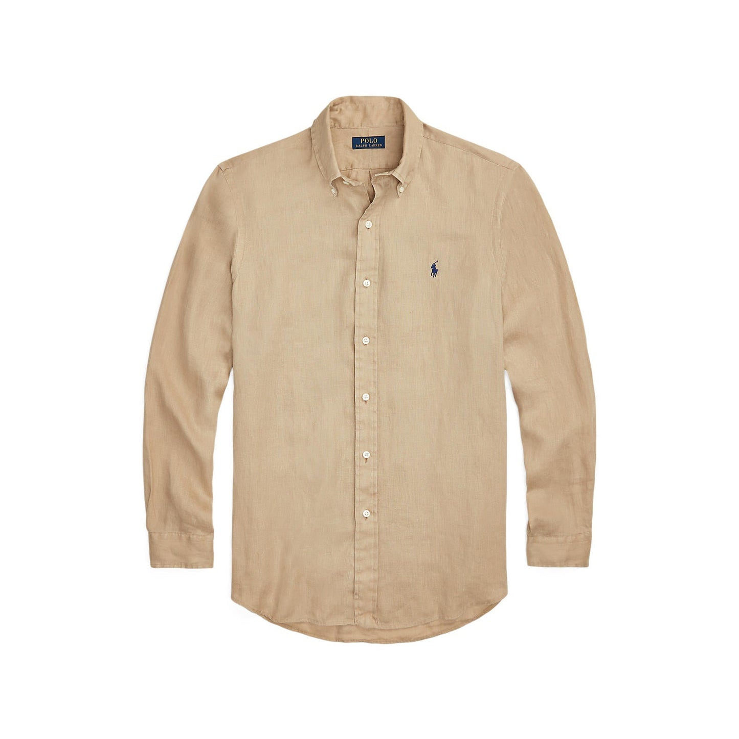 Polo Ralph Lauren - Custom Fit Linen Shirt - Vintage Khaki