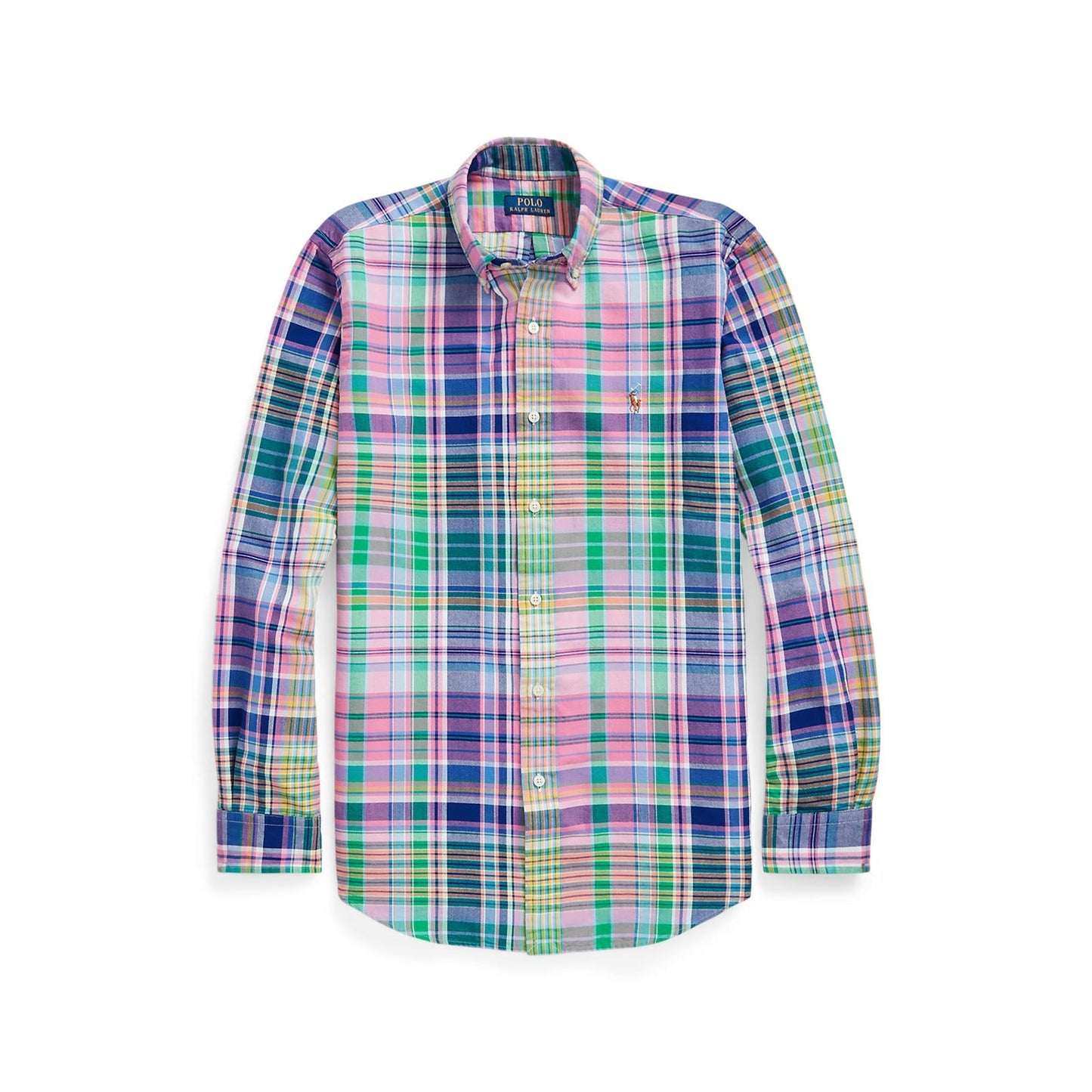 Polo Ralph Lauren - Oxford Shirt - Check - Pink/Green Multi