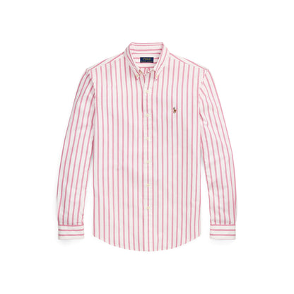 Polo Ralph Lauren - Oxford Shirt - Stripe - Pink & White