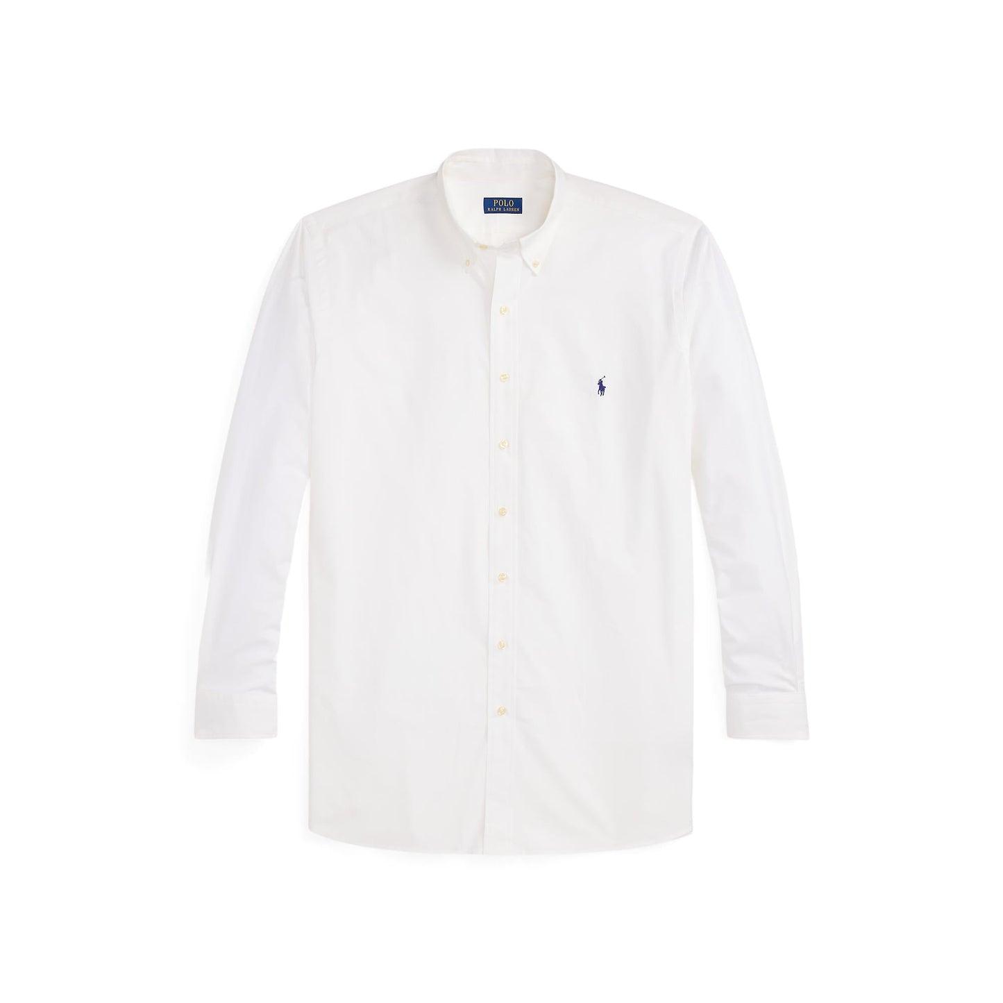 Polo Ralph Lauren - Poplin Stretch Shirt - Big & Tall Sizes - White