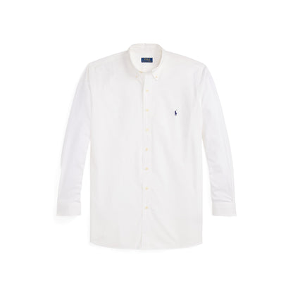 Polo Ralph Lauren - Poplin Stretch Shirt - Big & Tall Sizes - White