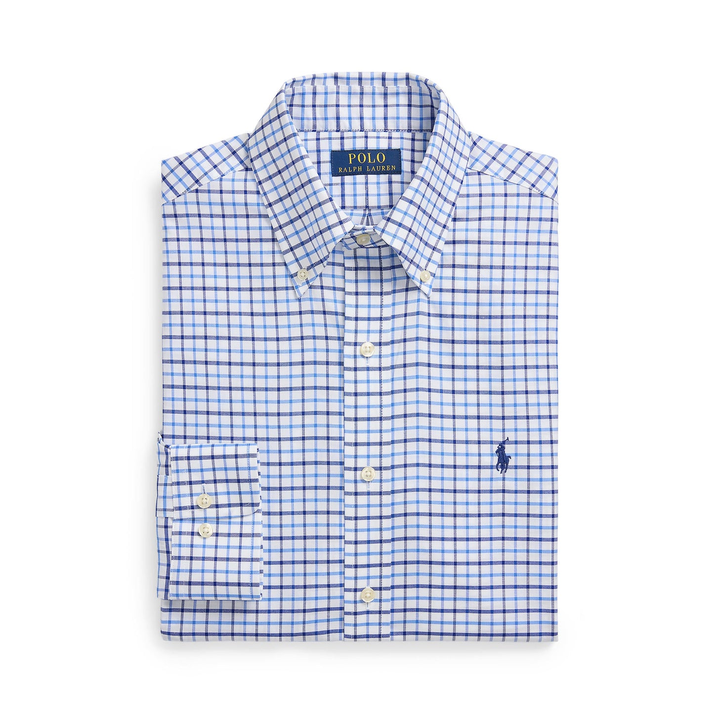 Polo Ralph Lauren - Cotton Business Shirt - Check - Blue & White