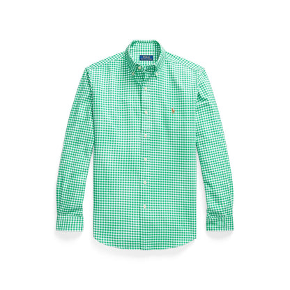 Polo Ralph Lauren - Oxford Shirt - Gingham - Emerald Green & White