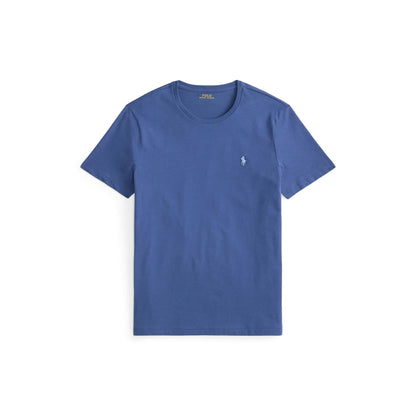 Polo Ralph Lauren - Custom Slim Fit Jersey Crewneck T-Shirt - Light Navy