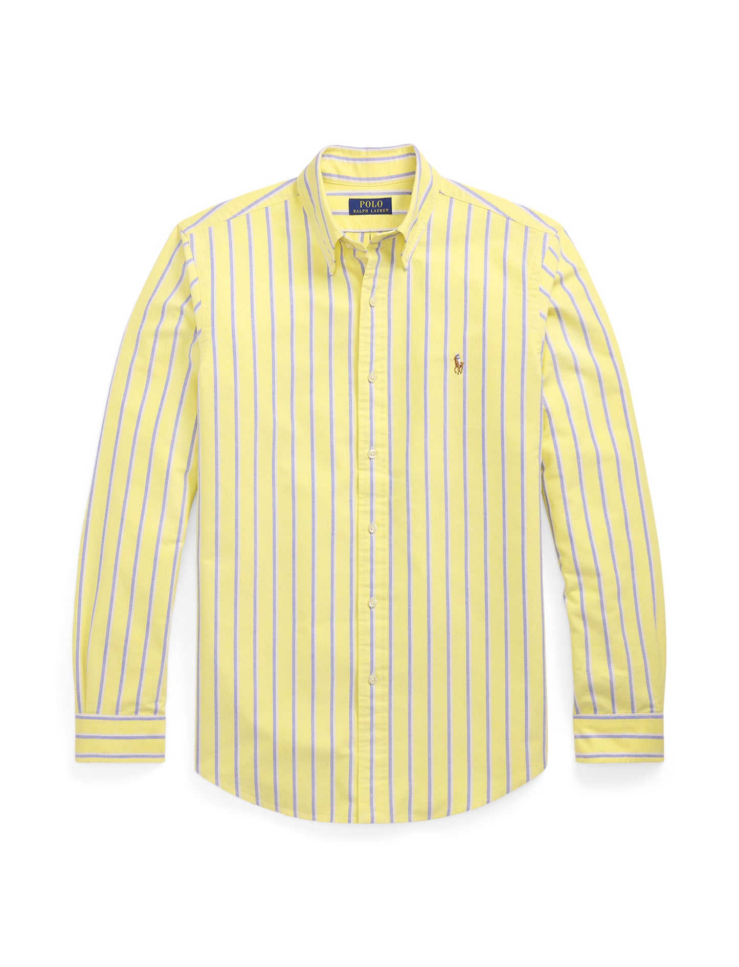 Polo Ralph Lauren - Oxford Shirt - Stripe - Yellow, Blue, White