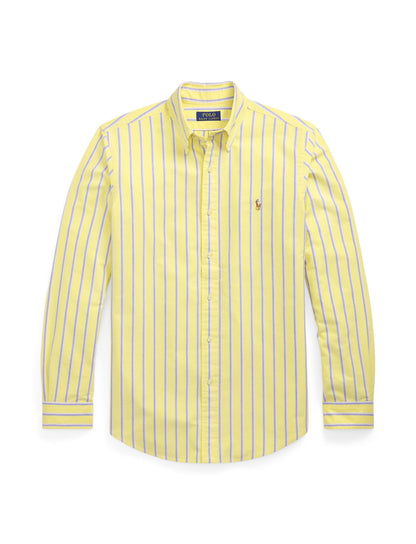Polo Ralph Lauren - Oxford Shirt - Stripe - Yellow, Blue, White