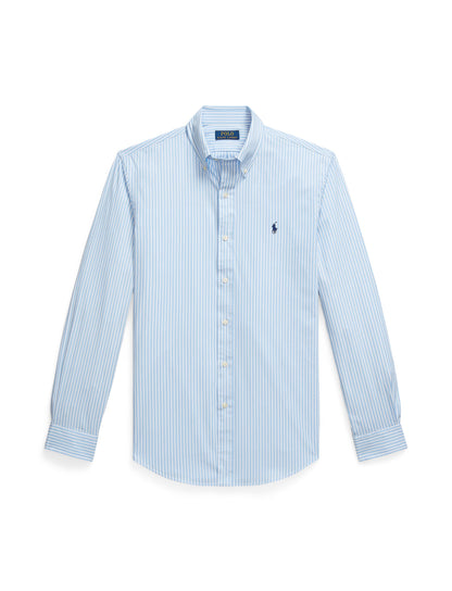 Polo Ralph Lauren - Poplin Stretch Shirt - Stripe - Blue & White
