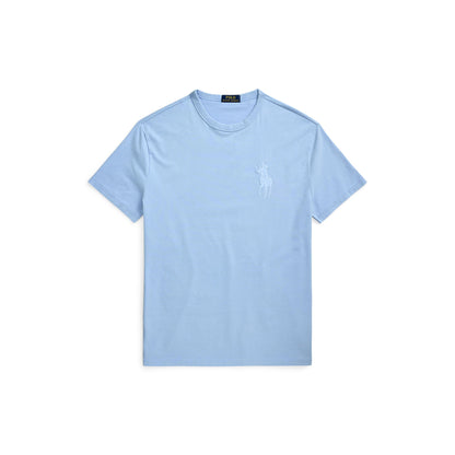 Polo Ralph Lauren - Classic Fit Big Pony Jersey T-Shirt - Chambray Blue