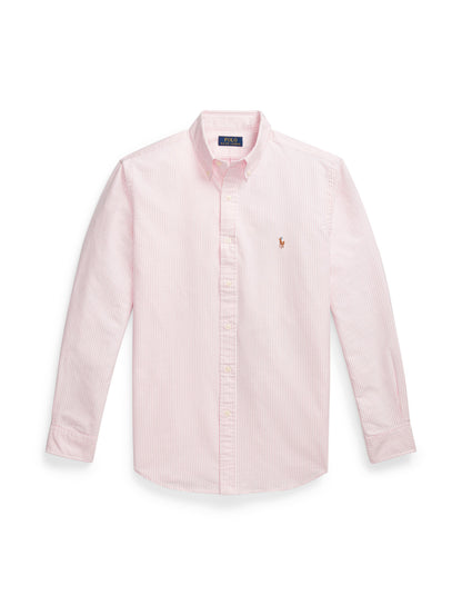 Polo Ralph Lauren - Oxford Shirt - Stripe - Pink & White
